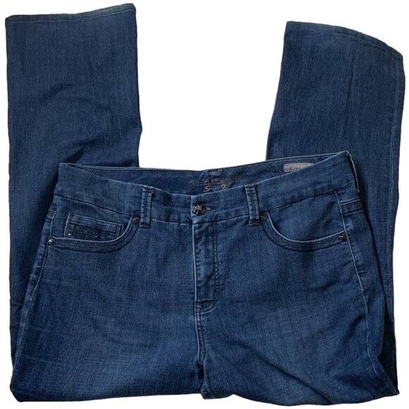 Seven7 Melissa McCarthy Jeans Plus Size 18W Slim Boot Stretch Blue Wash Denim - Picture 5 of 14